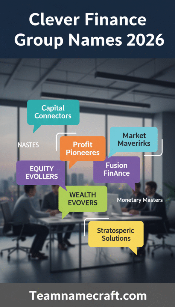 CLEVER FINANCE GROUP NAMES