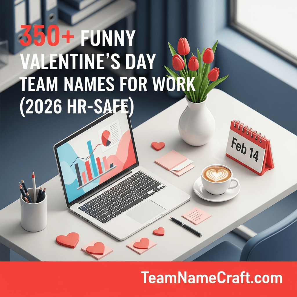 Funny Valentine’s Day Team Names for Work