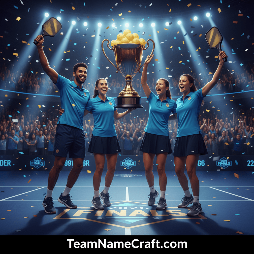 creative pickleball team names