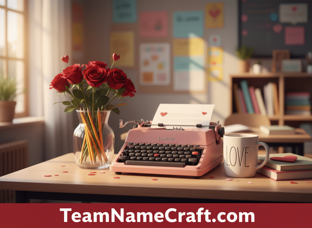 Valentine group names for teachers 